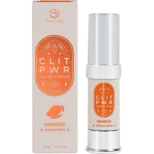 Vibrerend Balsem Secret Play Clit Pwr Mango voor Clitorisstimulatie