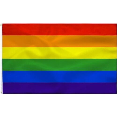 PRIDE Regenboogvlag 90x150 cm voor evenementen en decoratie