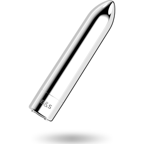 Vibrator Kailan 2 Silver van BLACK&SILVER - Krachtig en Compact