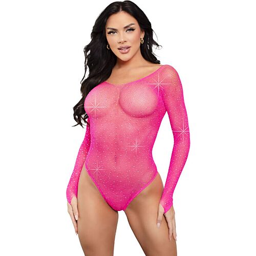 Body Leg Avenue Teddies met lange mouwen