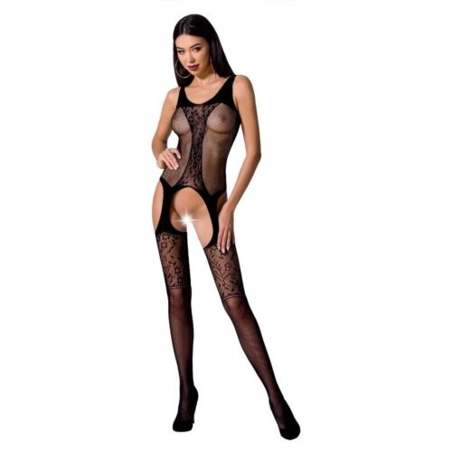 Bodystocking Passion Woman BS072 met kruisopening