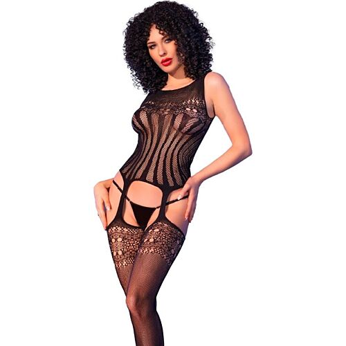 Bodystocking Chilirose CR 4855 met taille accent