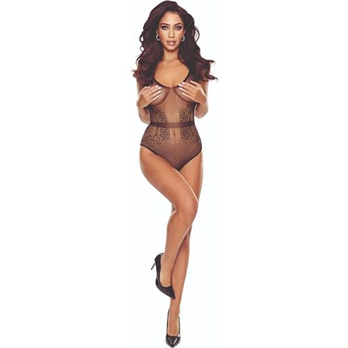 Bodystocking PASSION BS115 met elastische fit