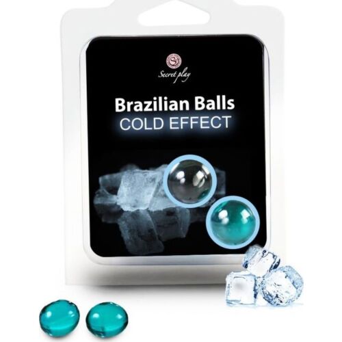 SECRETPLAY Braziliaanse koud-effect ballen (2 stuks)