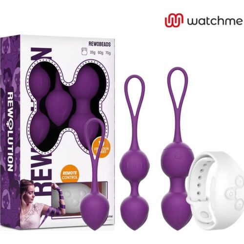 Bollen vibratoren REWOLUTION REWOBEADS met afstandsbediening