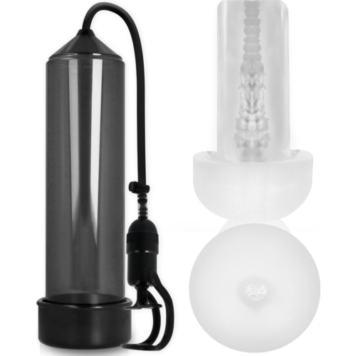 Bomba Alargadora PENE Pump Addicted RX5 met Masturbator