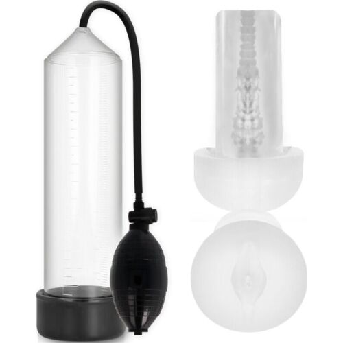 Bomba Alargadora PUMP ADDICTED RX3 met Masturbator