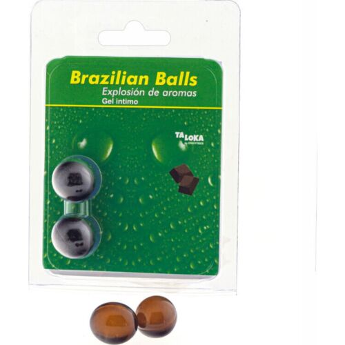 Brazilian Balls Taloka met Chocolade Aroma voor Massages