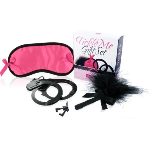 Cosplay set Lover met handboeien en masker