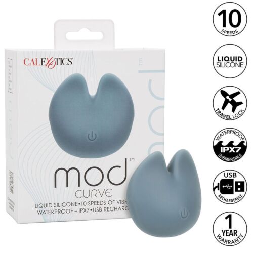 Clitorale stimulator CALEXOTICS Mod Curve met 10 vibraties