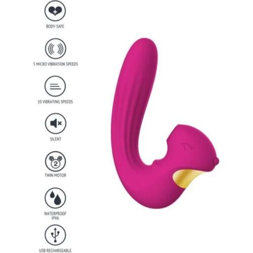 Heavenly Stimulator Zuig-Vibratie