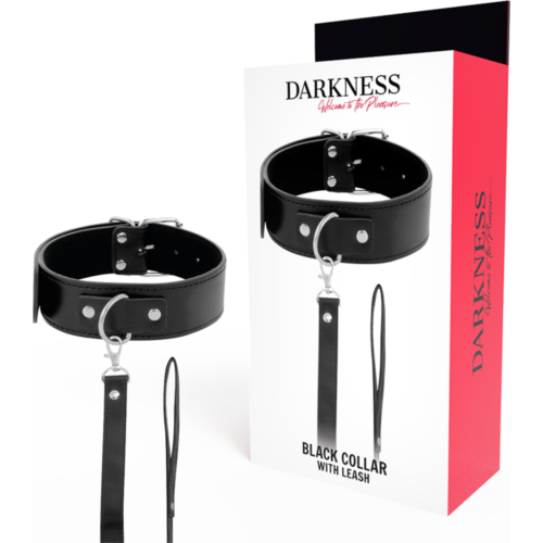 Collar de postura DARKNESS con correa ajustable