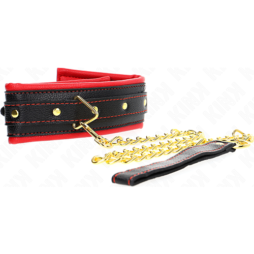 KINK Halsband met Leash Model 2 - Verstelbaar en stijlvol