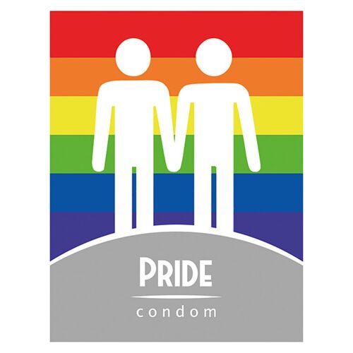 Condoom Dildos Assorted PRIDE per stuk