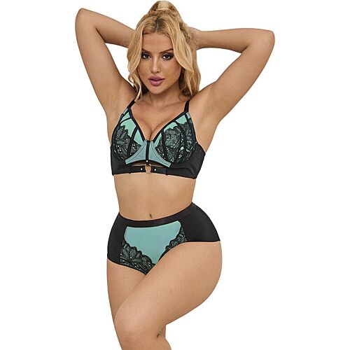Lingerieset SUBBLIME met push-up bh en mesh details