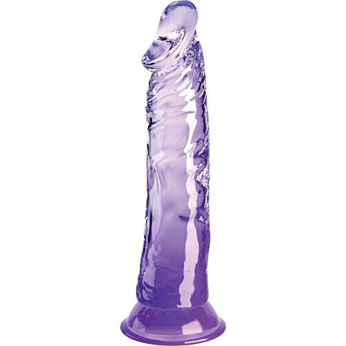 Penisvervanger KING COCK Clear 19.7 cm met realistisch ontwerp