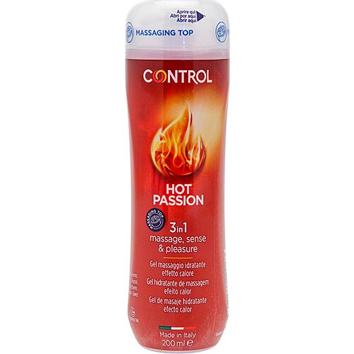 Gel 3 in 1 Hot Passion Control voor verwarmend genot