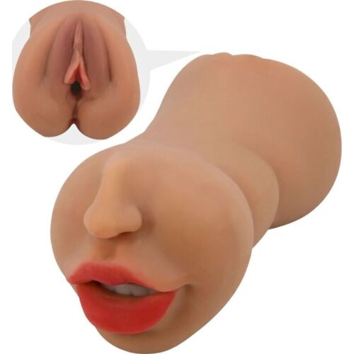 Masturbator CRAZY BULL Zoey dubbele mond & natuurlijke vagina