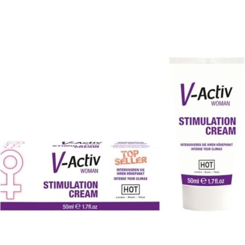Crema Stimulant HOT V-ACTIV voor Vrouwen
