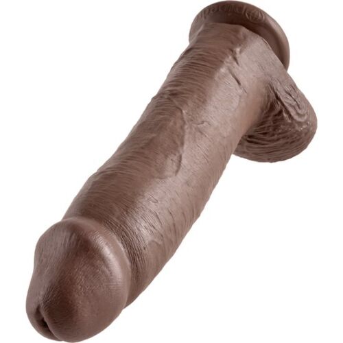 Dildo KING COCK 30.48 CM met ballen
