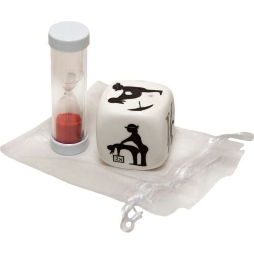 Dado de posturas Diablo Picante con reloj de arena