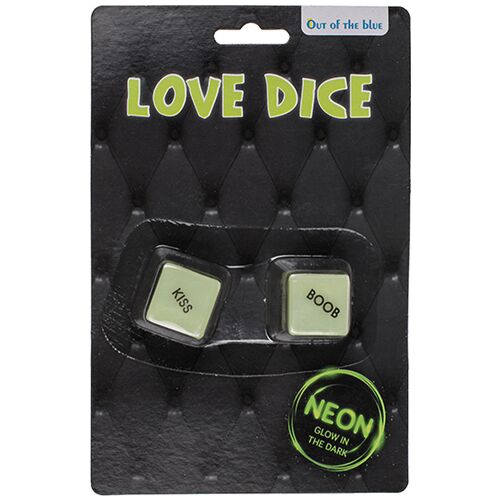 Erotisch dobbelspel Out Of The Blue – glow dobbelstenen