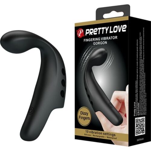 Vibrador Dedo Pretty Love Gorgon met 10 functies