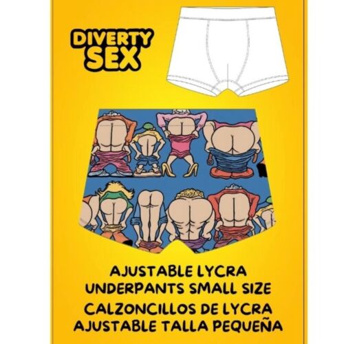 Boxers Diablo Picante Small Size Buttoocks Met Grappig Ontwerp