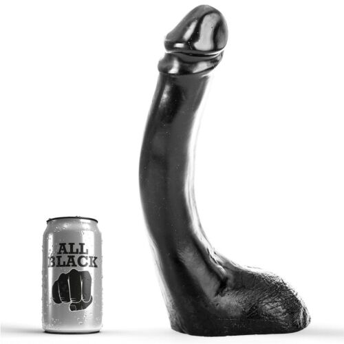 Dildo ALL BLACK 29 cm Fisting – Realistisch en flexibel