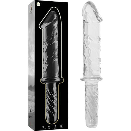 Glas Dildo Sterrennevel
