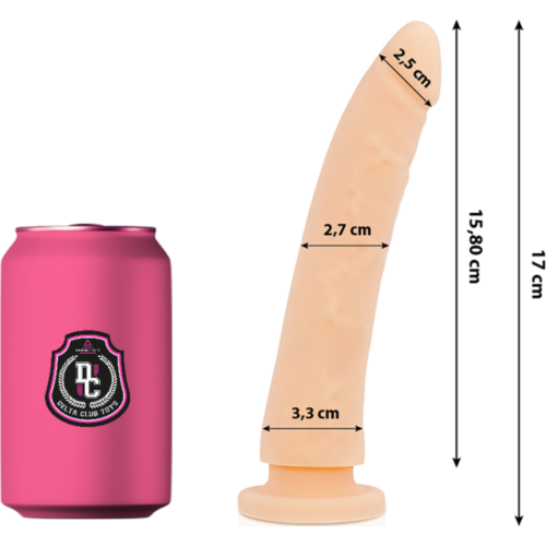 Dildo DELTACLUB 17 cm met medische silicone