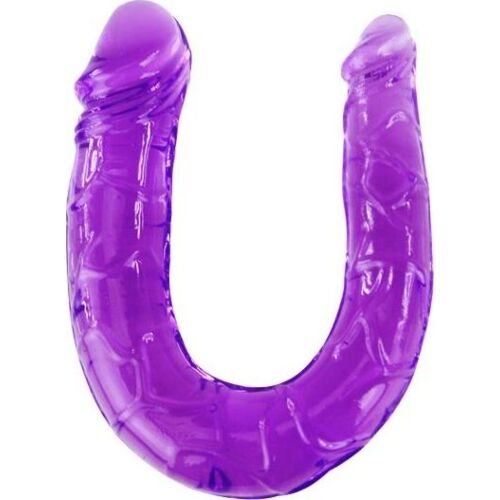 Dubbele dildo BAILE met flexibele gelatine