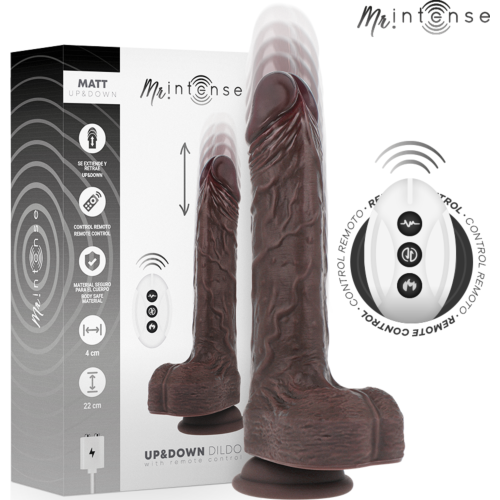 Vibrador Realistisch MR. INTENSE MATT met Controle op Afstand