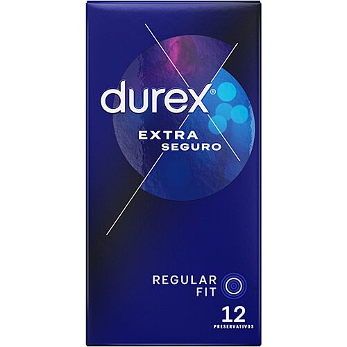 Condooms DUREX Extra Veilig 12 Eenheden met betere geur