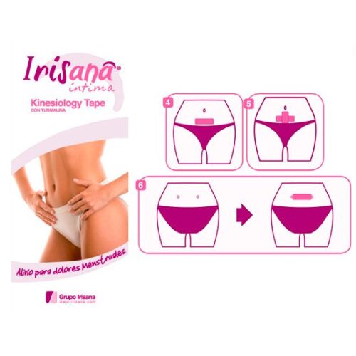 Kinesiology Tape IRISCUP voor menstruatiepijn