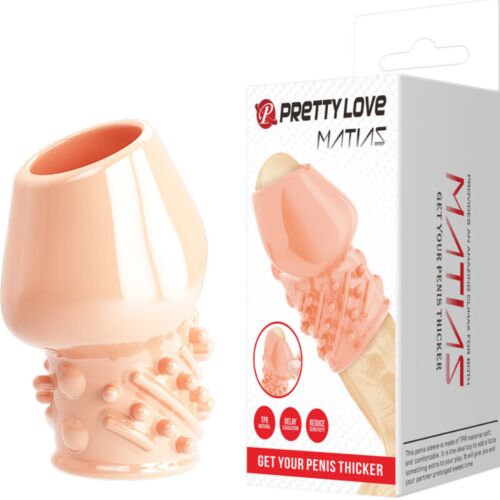 Fundas Pene PRETTY LOVE MATIAS con entrenamiento de potencia