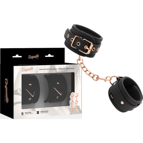 Bondage Handboeien COQUETTE FANTASY Vegan Leder