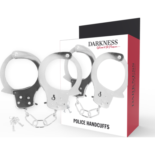 Metalen Handboeien DARKNESS | Stevig en effectief