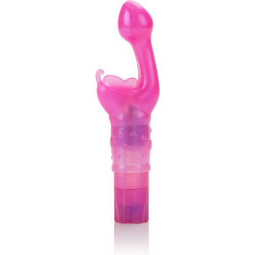 G-spot en clit-stimulator CALEXOTICS KISS met textuur