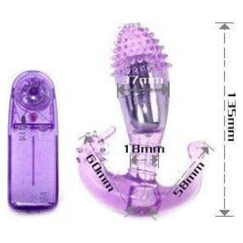 Vibrator BAILE - Stimulator met Drie Soorten Stimulatie