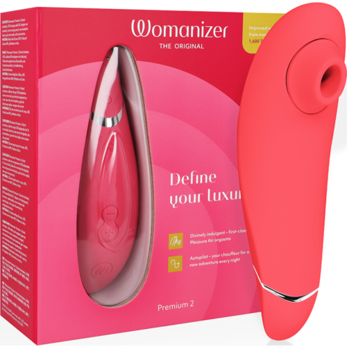 Vibrador WOMANIZER Premium 2 met Pleasure Air Technologie