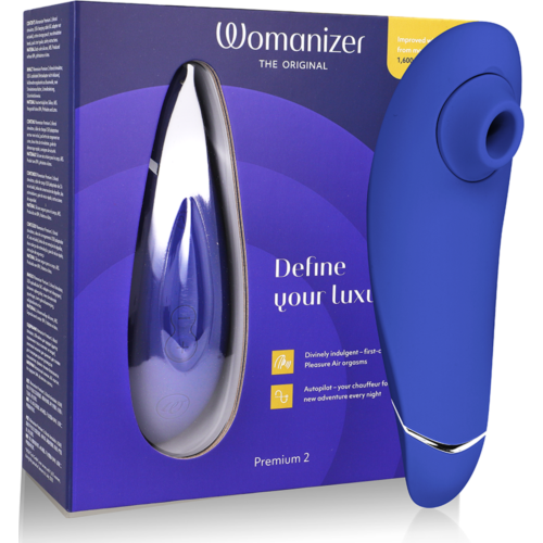 Vibrador WOMANIZER Premium 2 met Pleasure Air-technologie
