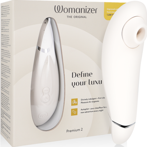 Vibrador WOMANIZER Premium 2 met Pleasure Air-technologie
