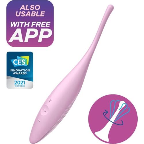 Stimulator Satisfyer Twirling Joy met cirkelvormige trillingen