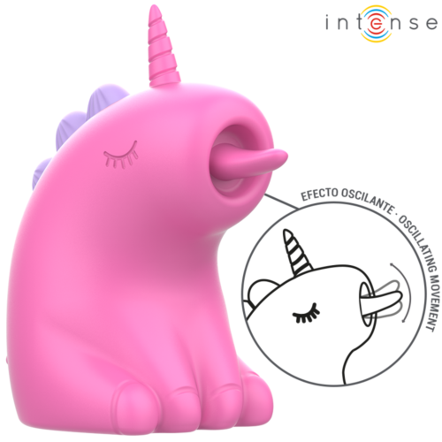 Stimulator INTENSE PINKIE met draaiende tong