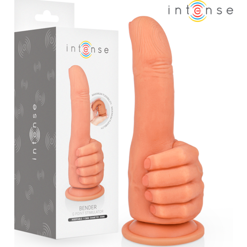 Dildo INTENSE BENDER met flexibele handvorm