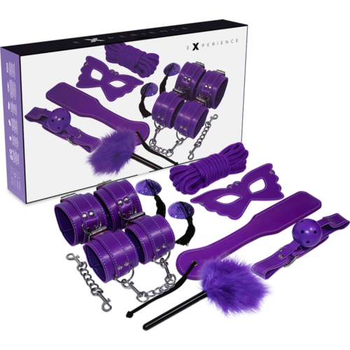 Sets Bondage EXPERIENCE BDSM FETISH KIT Serie Purple