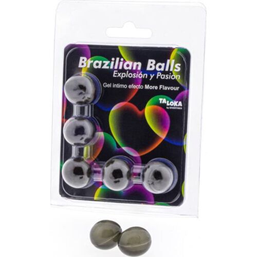 Brazilian Balls Taloka met Exciterende Gel en Aroma