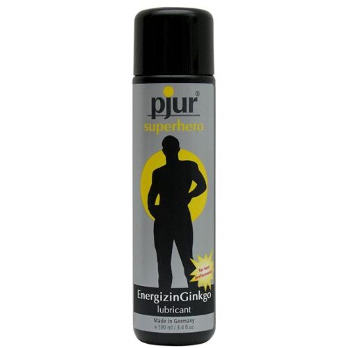 Lubricant Pjur Superhero Glide met Ginkgo voor stimulatie