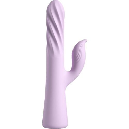 FANTASY FOR HER Twist Vibrator met draai- en duwbeweging paars
